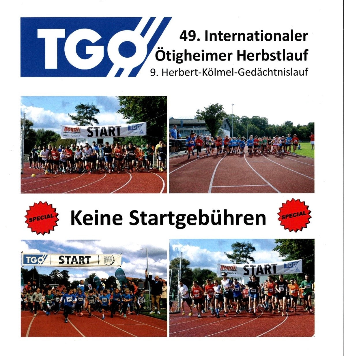 EnergieTechnik Becker unterstützt den 49. Internationalen Ötigheimer Herbstlauf