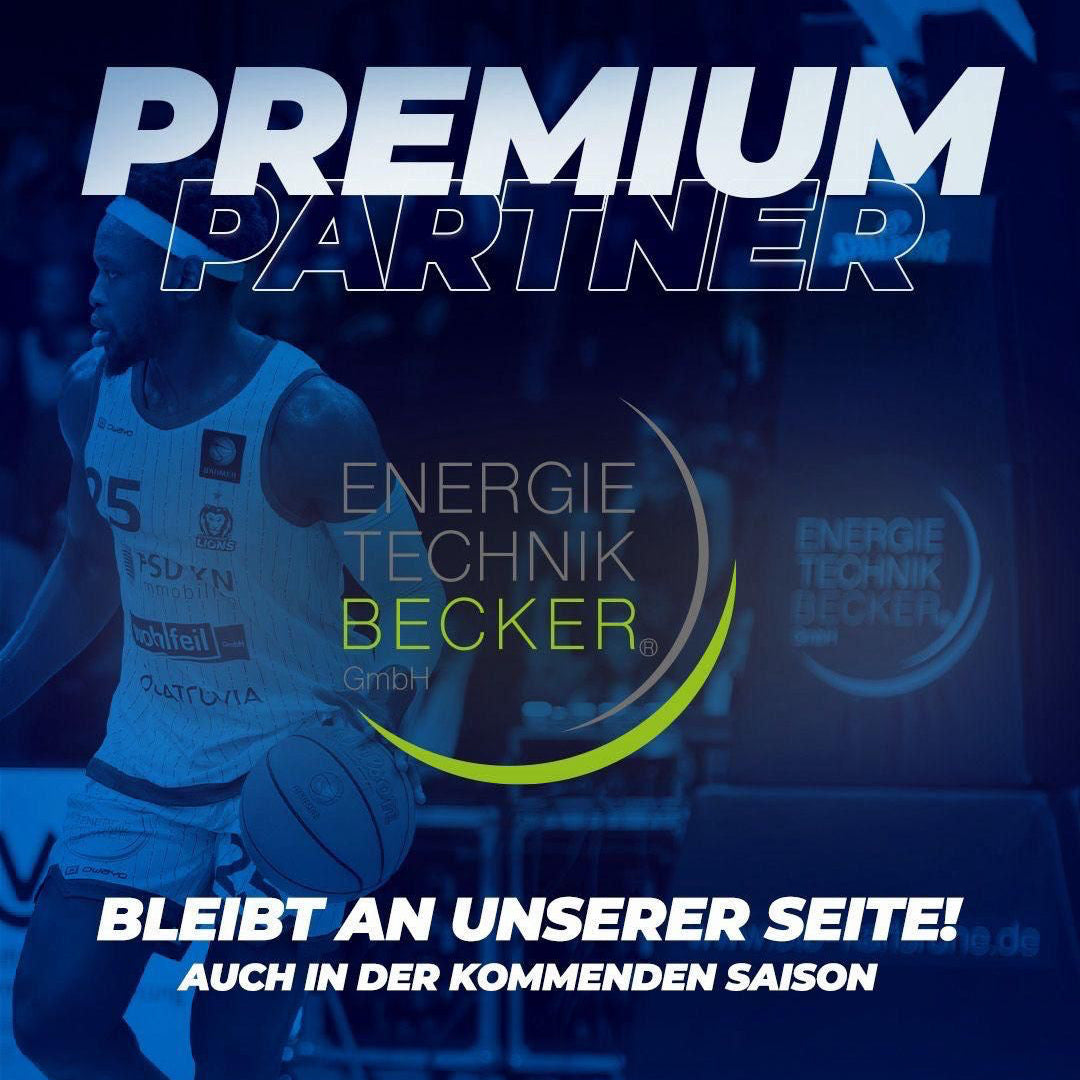 EnergieTechnik Becker verlängert Premium-Partnerschaft mit den PSK LIONS bis 2027