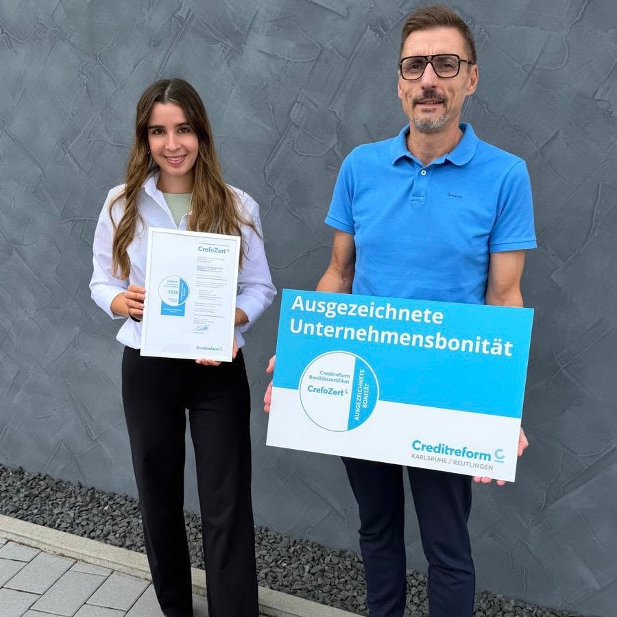 Nur 2 Prozent schaffen das. EnergieTechnik Becker aus Karlsruhe erhält eine der höchsten Auszeichnungen für Unternehmensbonität in Deutschland